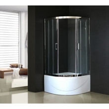 Душевой угол Royal Bath RB100BK-T-CH (прозрачное)